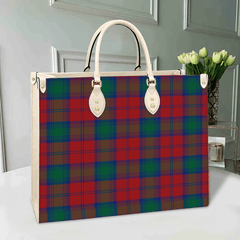 Lindsay Modern Tartan Leather Bag