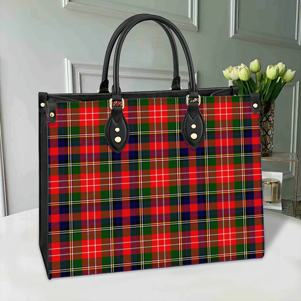 Christie Tartan Leather Bag