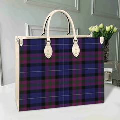 Pride of Scotland Tartan Leather Bag