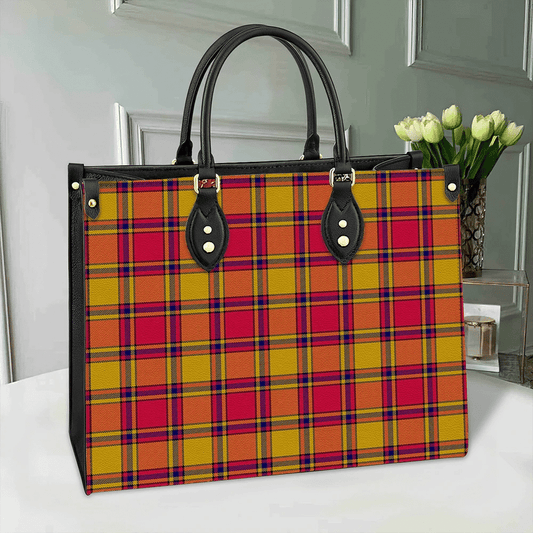 Scrymgeour Tartan Leather Bag