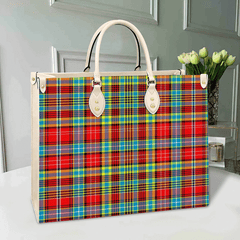 Ogilvie Tartan Leather Bag
