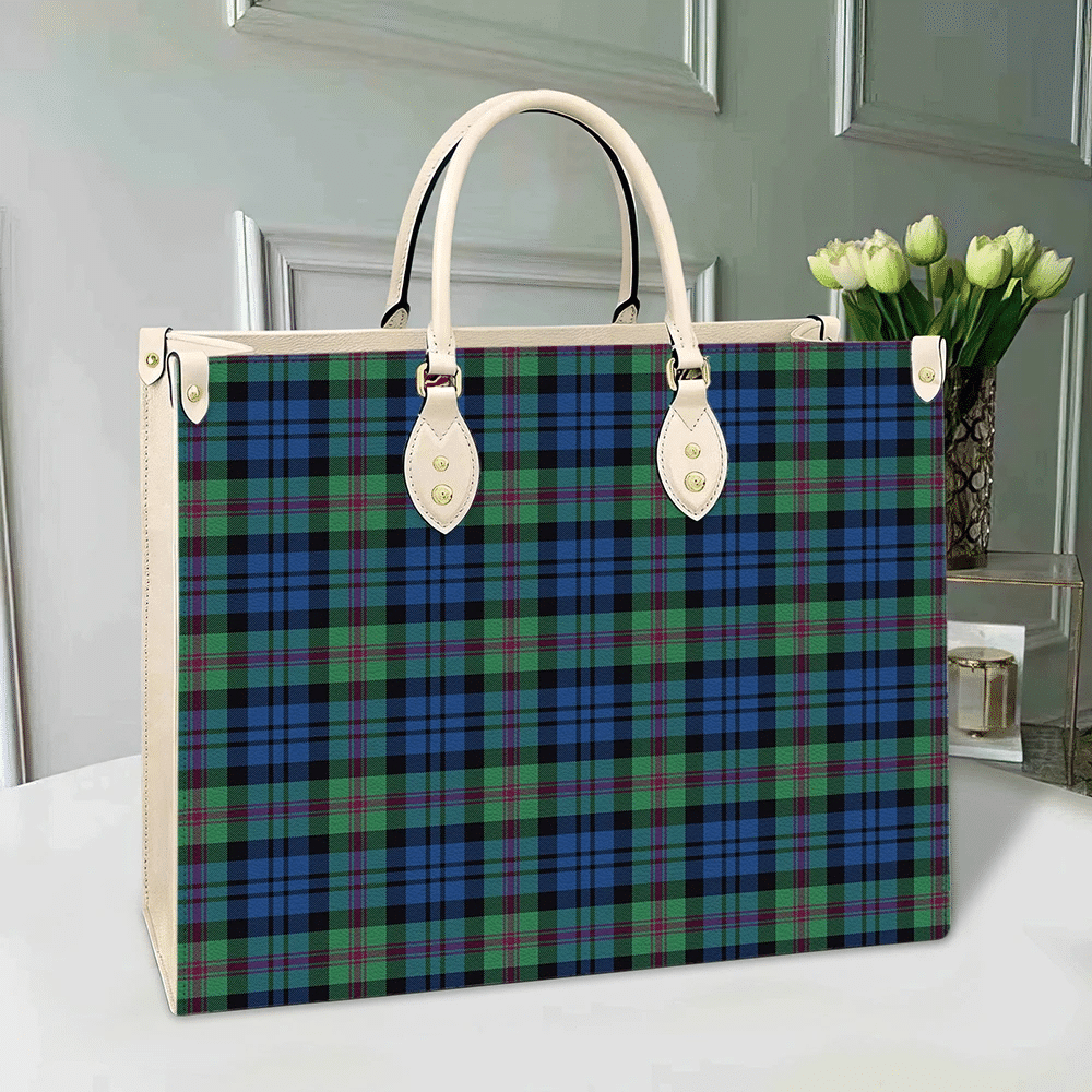 Baird Ancient Tartan Leather Bag