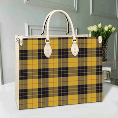 MacLeod of Lewis Ancient Tartan Leather Bag