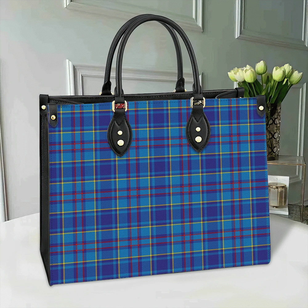 Mercer Modern Tartan Leather Bag