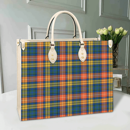 Buchanan Ancient Tartan Leather Bag