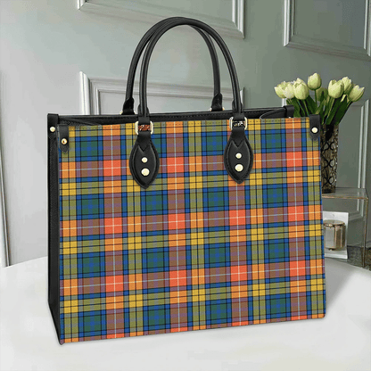 Buchanan Ancient Tartan Leather Bag