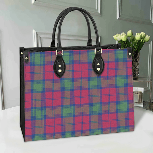 Lindsay Ancient Tartan Leather Bag