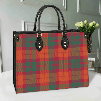 MacNab Ancient Tartan Leather Bag