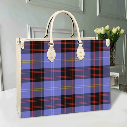 Rutherford Tartan Leather Bag