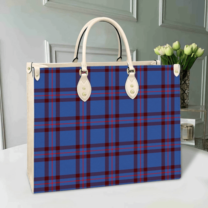 Elliot Modern Tartan Leather Bag