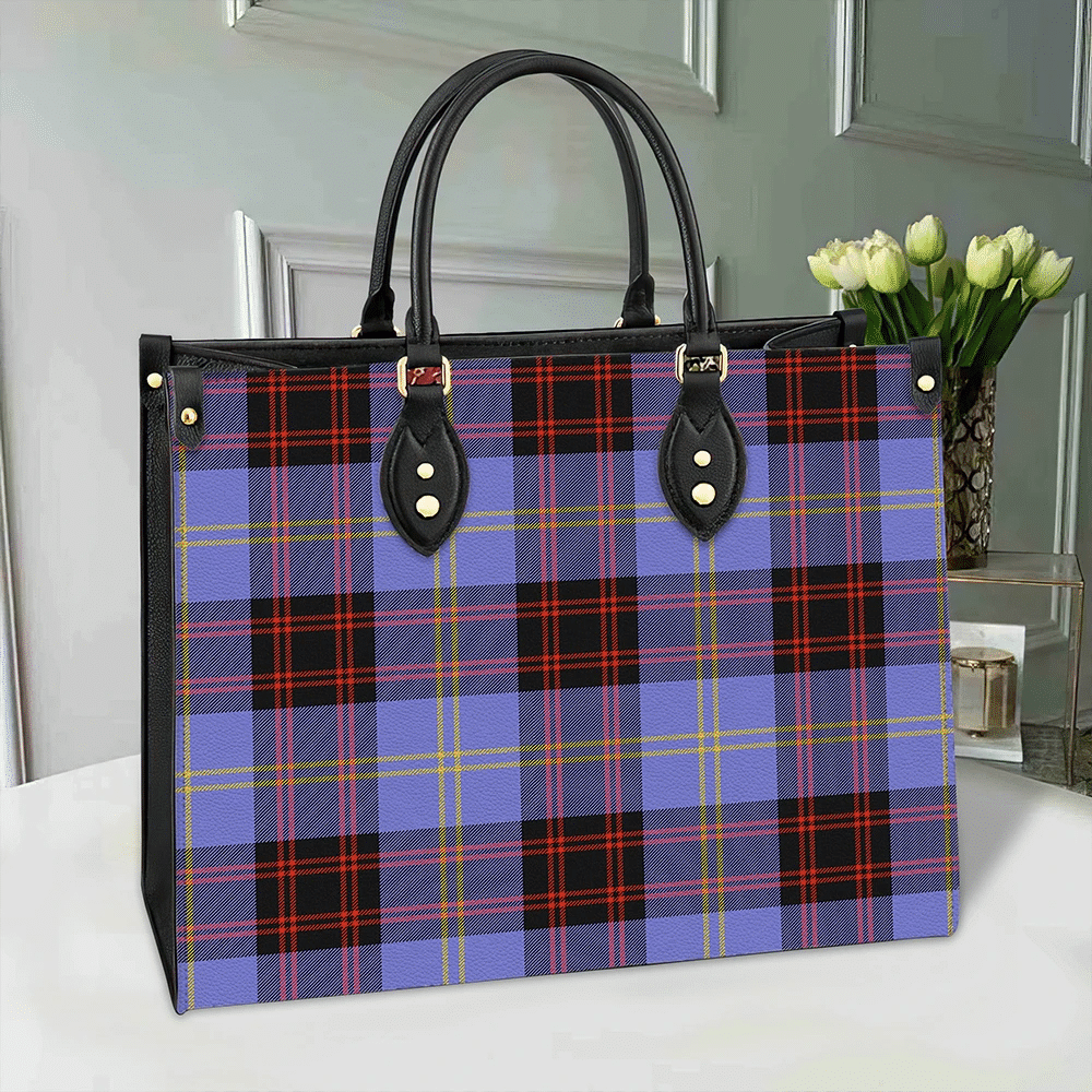 Rutherford Tartan Leather Bag