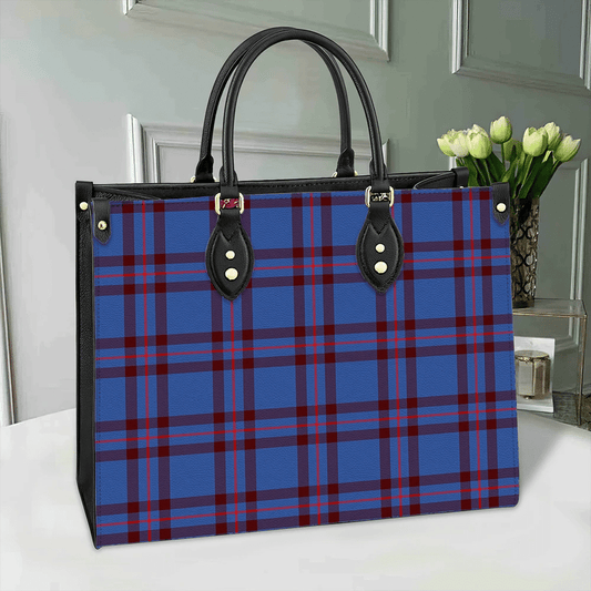 Elliot Modern Tartan Leather Bag