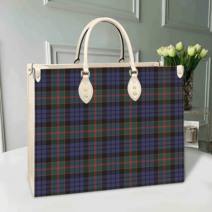 Fletcher of Dunans Tartan Leather Bag