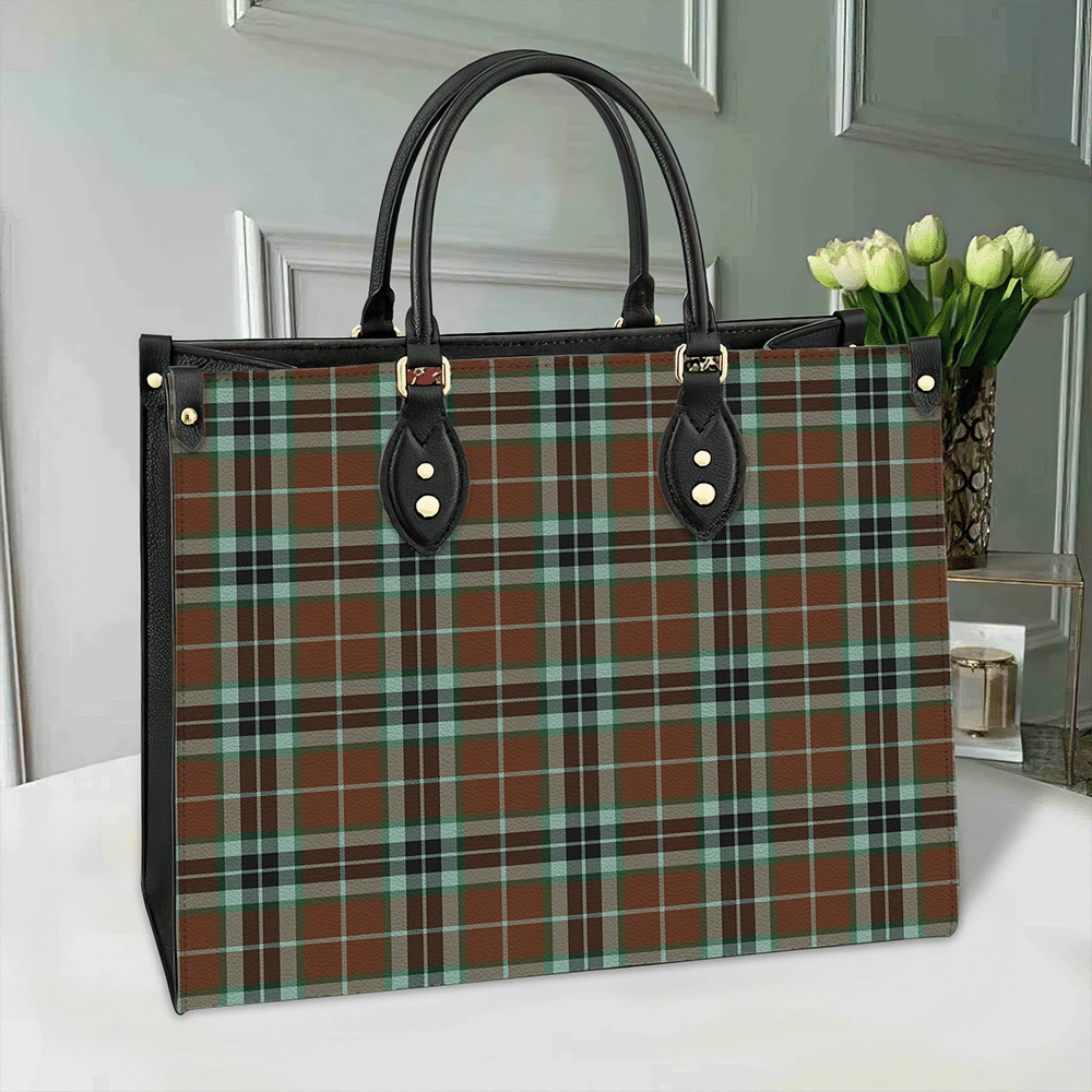 Thomson Hunting Modern Tartan Leather Bag