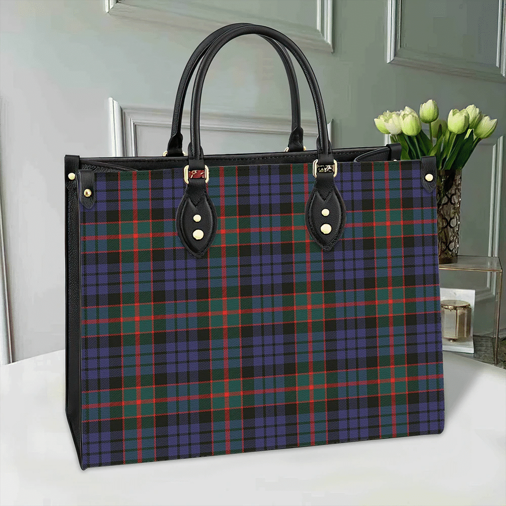 Fletcher of Dunans Tartan Leather Bag