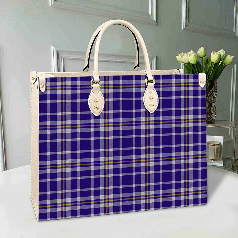 Ochterlony Tartan Leather Bag