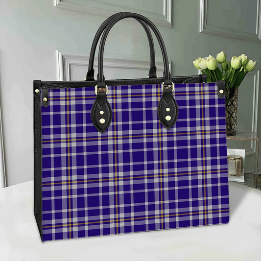 Ochterlony Tartan Leather Bag