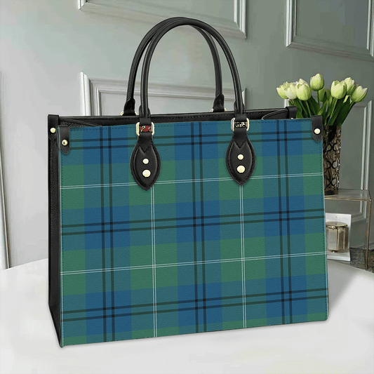 Oliphant Ancient Tartan Leather Bag