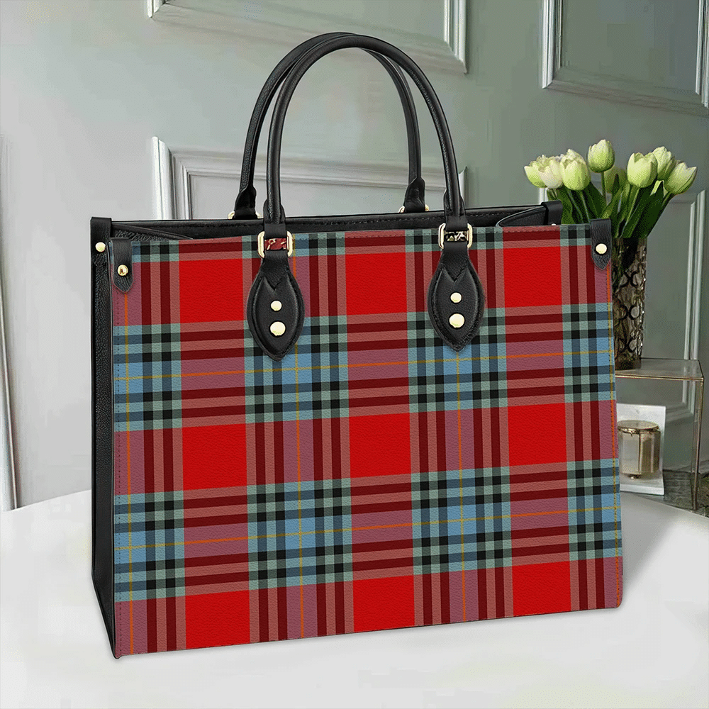 MacLeay Tartan Leather Bag