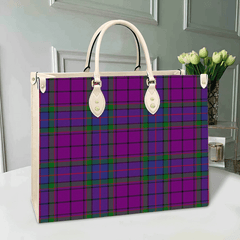 Wardlaw Modern Tartan Leather Bag