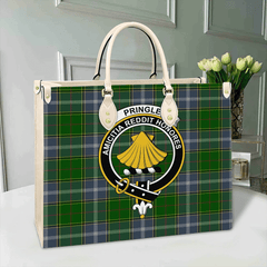 Pringle Tartan Crest Leather Bag