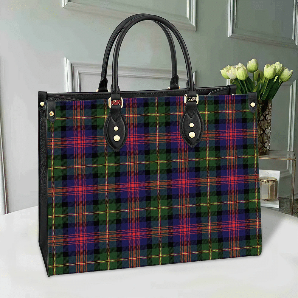 Logan Modern Tartan Leather Bag