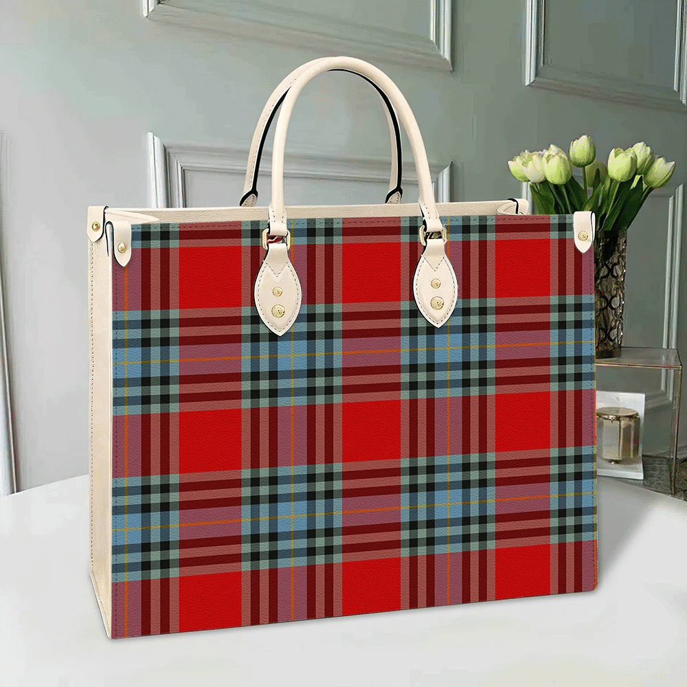 MacLeay Tartan Leather Bag