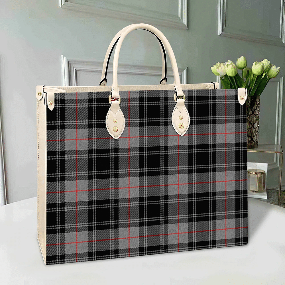 Moffat Modern Tartan Leather Bag