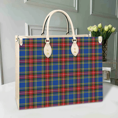 MacBeth Modern Tartan Leather Bag