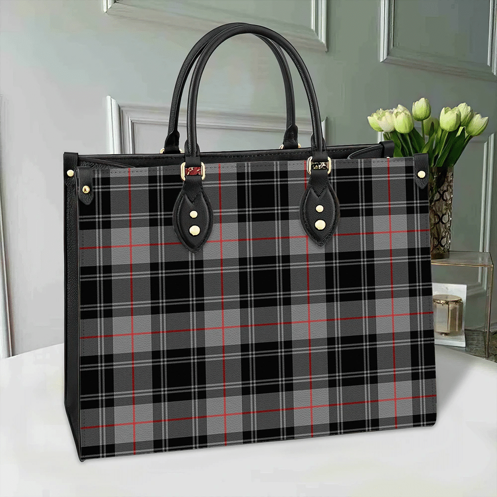 Moffat Modern Tartan Leather Bag