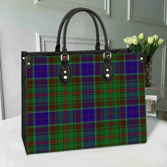 Adam Tartan Leather Bag