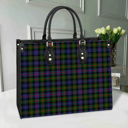 Murray of Atholl Modern Tartan Leather Bag