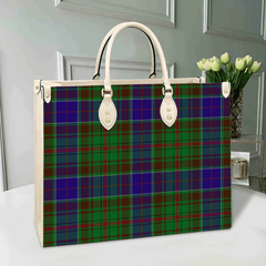 Adam Tartan Leather Bag