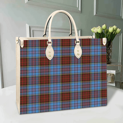 Anderson Modern Tartan Leather Bag