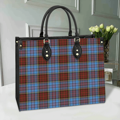 Anderson Modern Tartan Leather Bag