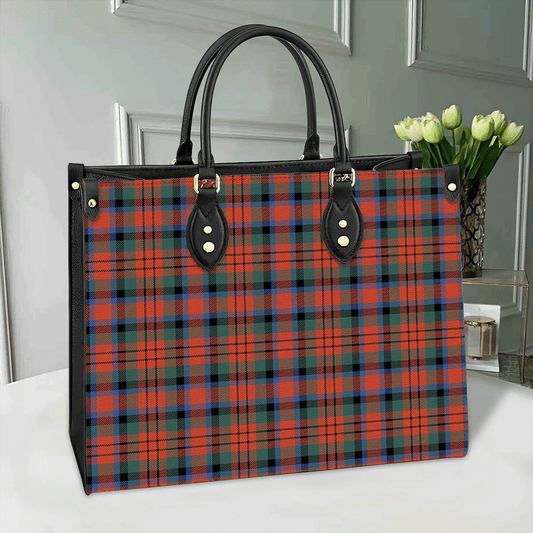 MacDuff Ancient Tartan Leather Bag