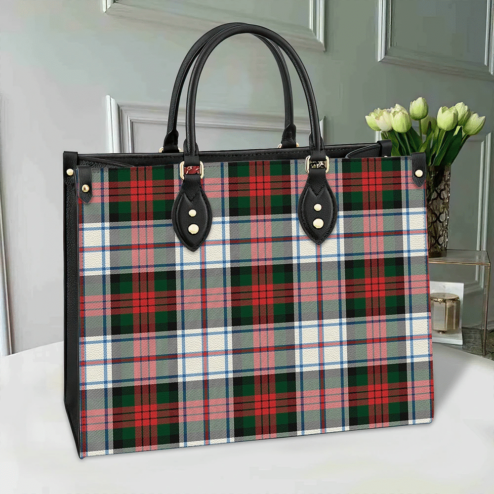 MacDuff Dress Modern Tartan Leather Bag