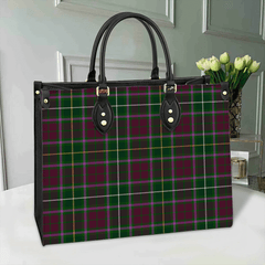 Crosbie Tartan Leather Bag