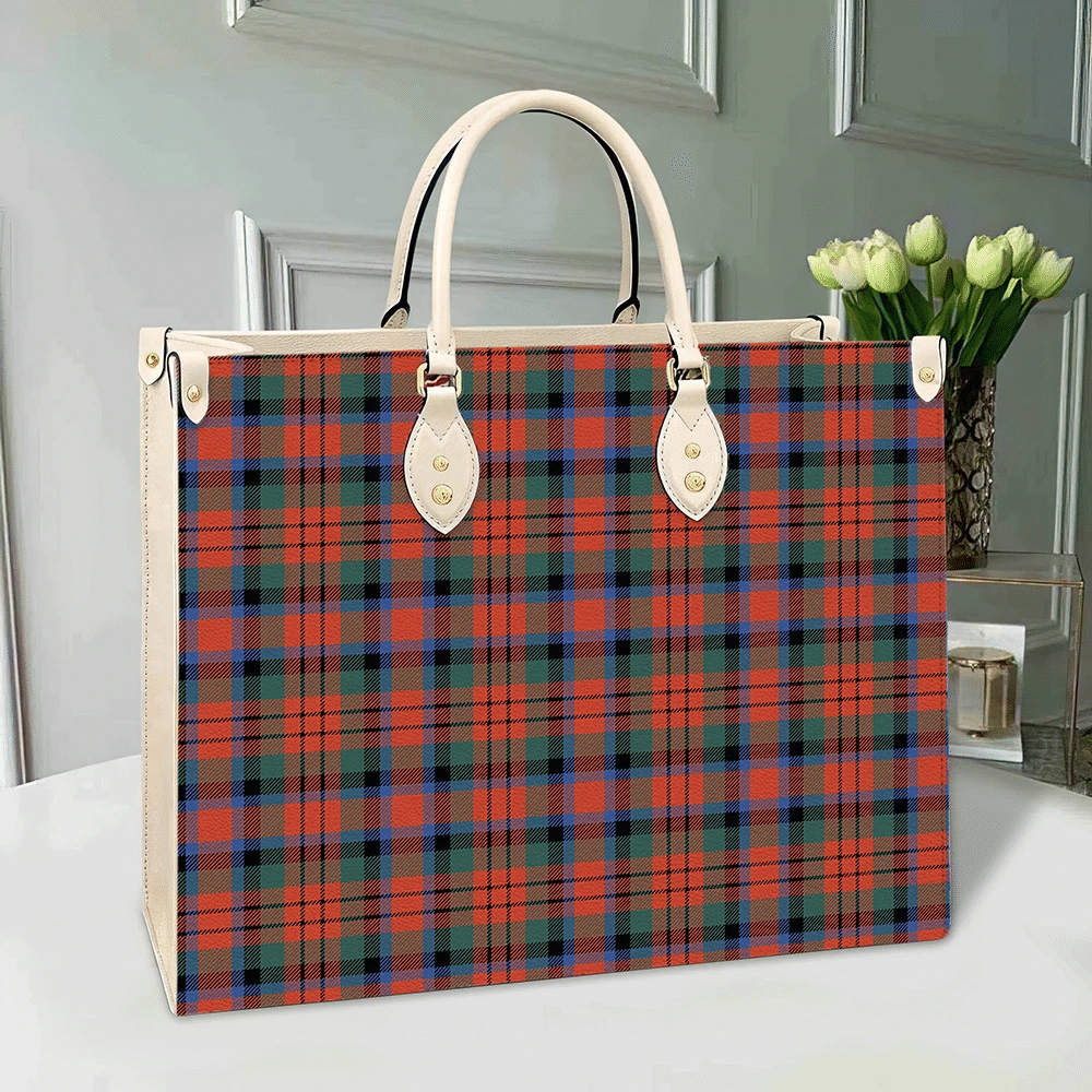 MacDuff Ancient Tartan Leather Bag