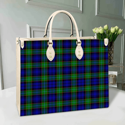 Sempill Modern Tartan Leather Bag