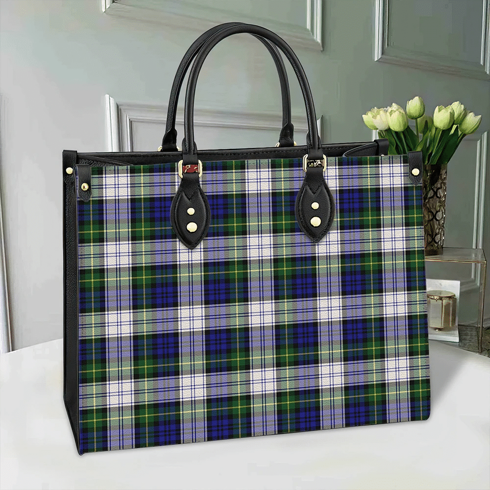 Gordon Dress Modern Tartan Leather Bag