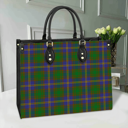 Strange of Balkaskie Tartan Leather Bag