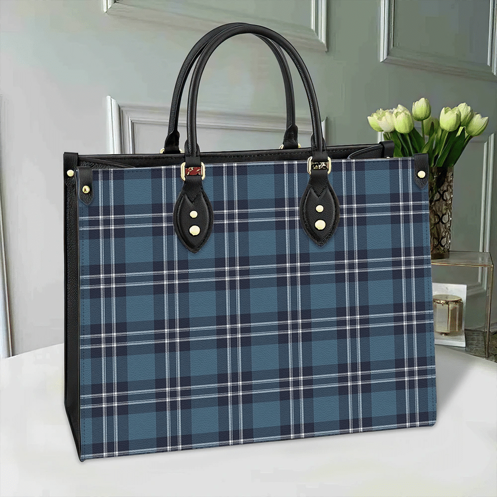 Earl of St Andrews Tartan Leather Bag