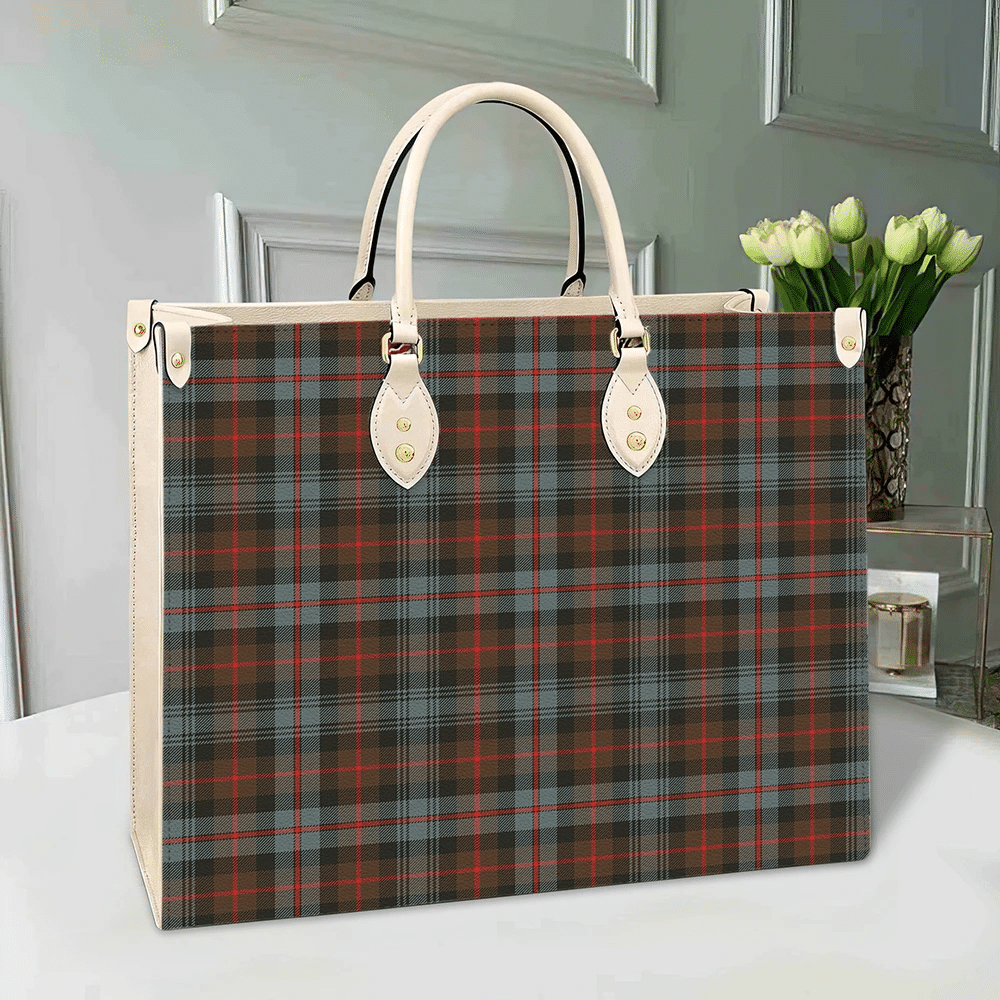 Murray of Atholl Weathered Tartan Leather Bag