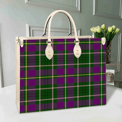 Taylor Tartan Leather Bag