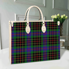 Brodie Hunting Modern Tartan Leather Bag