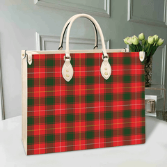 MacFie Tartan Leather Bag