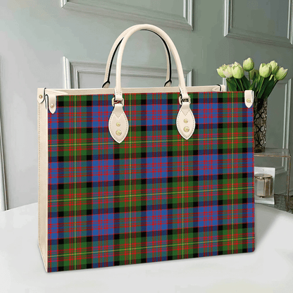 Carnegie Ancient Tartan Leather Bag