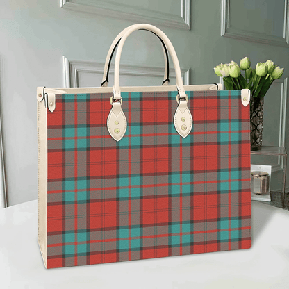 Dunbar Ancient Tartan Leather Bag