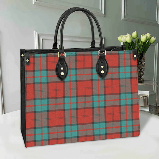 Dunbar Ancient Tartan Leather Bag